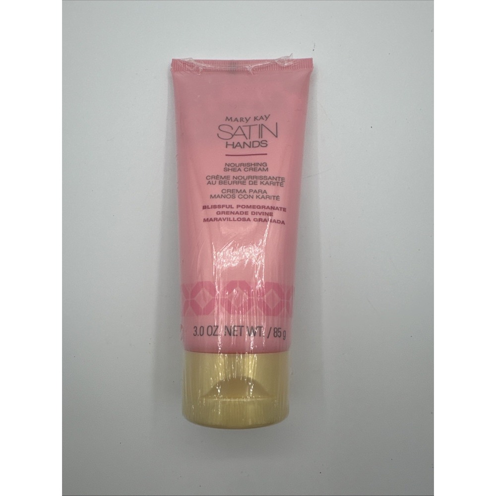 Mary Kay Satin Hands NOURISHING SHEA HAND CREAM Blissful Pomegranate SEALED